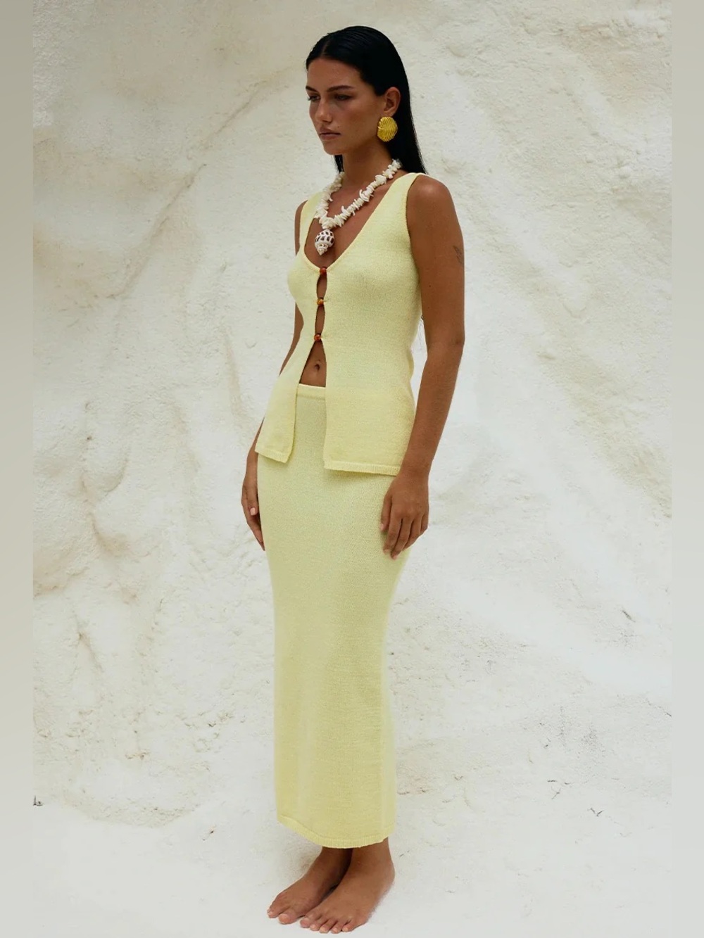 NADINA TOP - LEMON - Picture 3 of 5